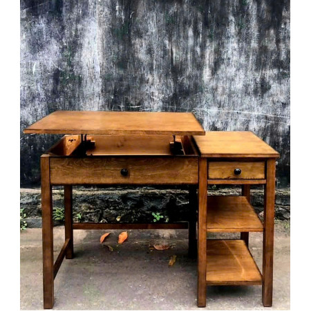 38928741 : Bàn Làm Việc + Mặt Bàn Nâng Hạ 